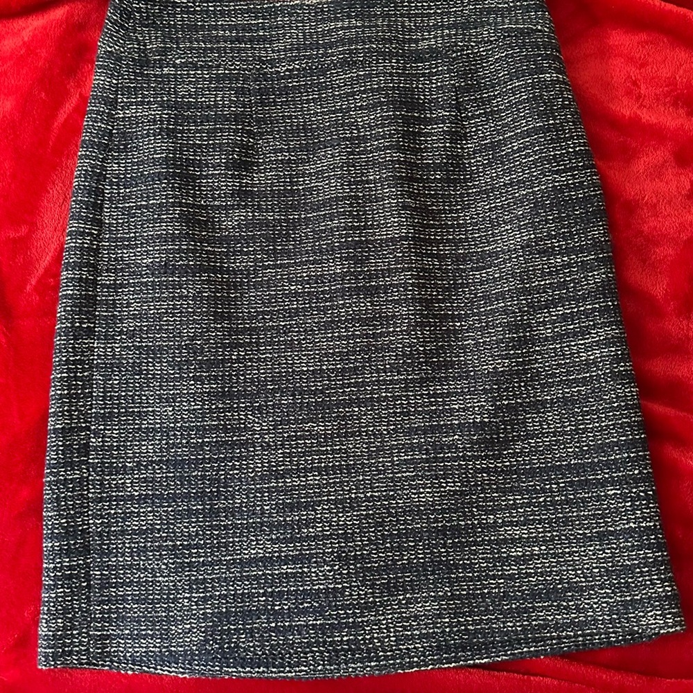 Banana Republic Black and White Pencil Skirt with Zipper